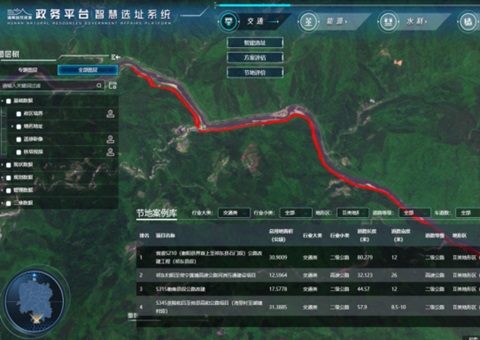 助力沉大项目早落地，湖南率先实现节地分析智能化 