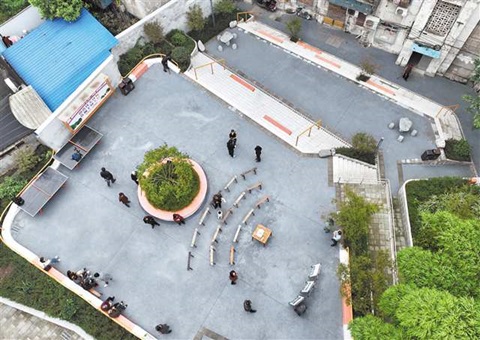 方寸之间，装下城市温情&nbsp;&nbsp;沉庆城市微型公园让市民转角赶上“幼确幸”